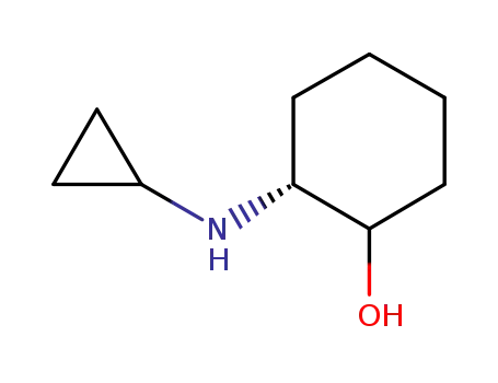 Molecular Structure of 339546-20-2 ((R)-2-cyclopropylaminocyclohexanol)