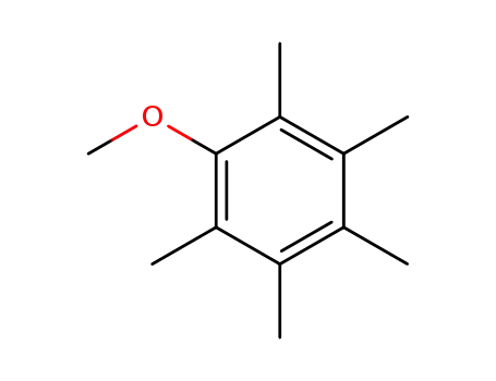 Molecular Structure of 14804-37-6 (Benzene, methoxypentamethyl-)