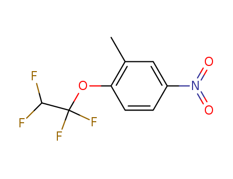 Benzene,2-methyl-4-nitro-1-(1,1,2,2-tetrafluoroethoxy)-