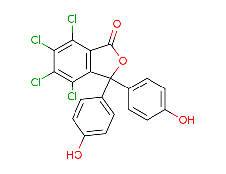 1(3H)-Isobenzofuranone,4,5,6,7-tetrachloro-3,3-bis(4-hydroxyphenyl)-