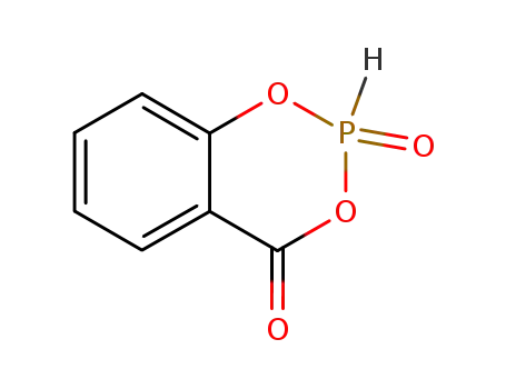 Molecular Structure of 80337-06-0 (4H-1,3,2-Benzodioxaphosphorin-4-one, 2-oxide)