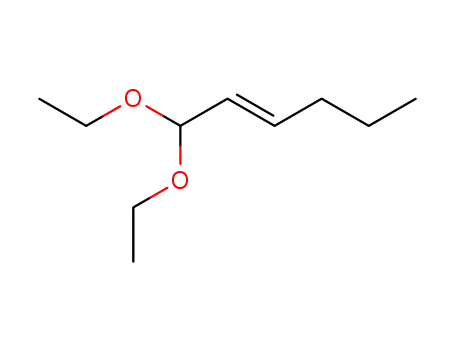 Molecular Structure of 67746-30-9 (TRANS-2-HEXEN-1-AL DIETHYL ACETAL)