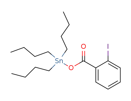 Molecular Structure of 73927-93-2 (o-Iodobenzoic acid tributylstannyl ester)