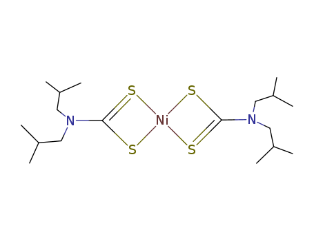 Nickel,bis[N,N-bis(2-methylpropyl)carbamodithioato-kS,kS']-, (SP-4-1)-