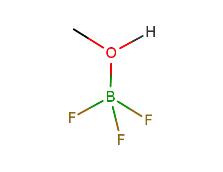 Molecular Structure of 373-57-9 (Trifluoro(methanol)boron)