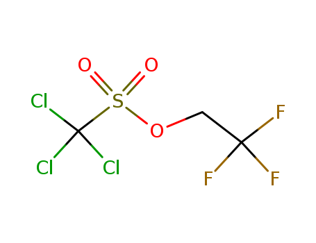 Methanesulfonic acid,1,1,1-trichloro-, 2,2,2-trifluoroethyl ester