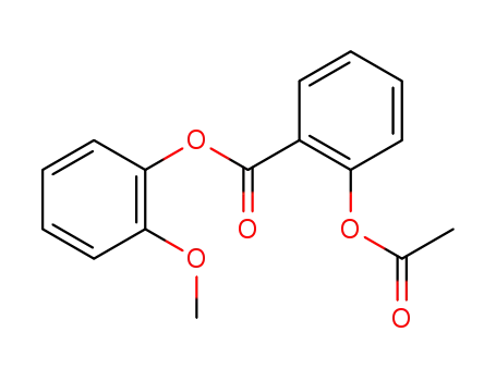 Molecular Structure of 55482-89-8 (guacetisal)
