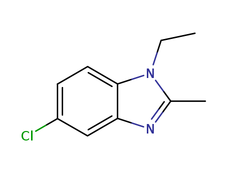 1H-Benzimidazole,5-chloro-1-ethyl-2-methyl-