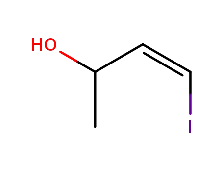 Molecular Structure of 74785-04-9 ((2R*,3Z)-4-Iodo-3-buten-2-ol)