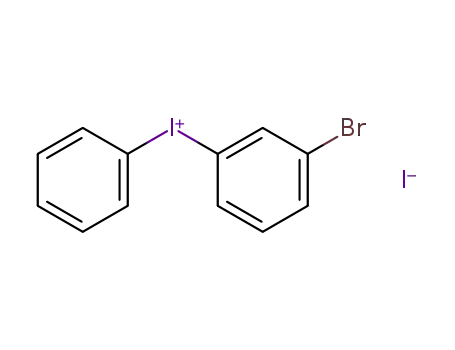 Molecular Structure of 81447-71-4 (m-bromodiphenyliodonium iodide)