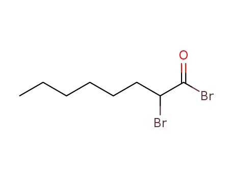 Molecular Structure of 106265-08-1 (2-bromooctanoyl bromide)