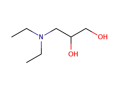 Molecular Structure of 621-56-7 (3-(Diethylamino)-1,2-propanediol)