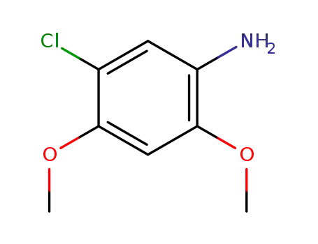 Molecular Structure of 97-50-7 (5-Chloro-2,4-dimethoxyaniline)