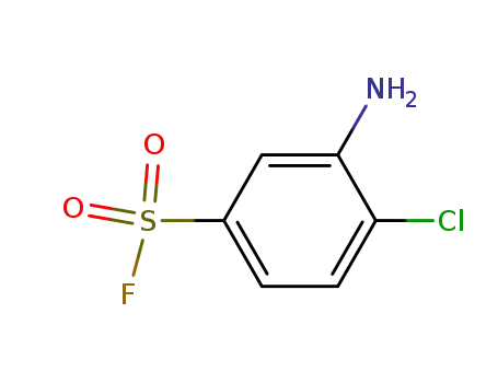 Molecular Structure of 368-72-9 (3-AMINO-4-CHLOROBENZENESULFONYL FLUORIDE)