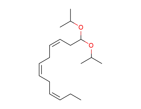 Molecular Structure of 169900-22-5 ((Z,Z,Z)-1,1-diisopropoxydodeca-3,6,9-triene)