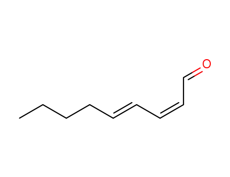 Molecular Structure of 5910-86-1 (2,4-Nonadienal, (2Z,4E)-)