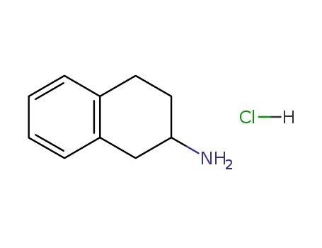 Molecular Structure of 1743-01-7 (1,2,3,4-TETRAHYDRO-NAPHTHALEN-2-YLAMINE HYDROCHLORIDE)