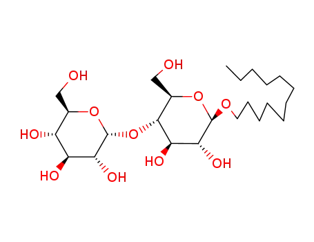 Molecular Structure of 116183-64-3 (N-DODECYL ALPHA-D-MALTOSIDE)