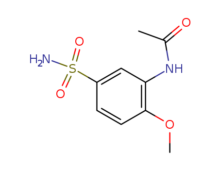 Acetamide,N-[5-(aminosulfonyl)-2-methoxyphenyl]-