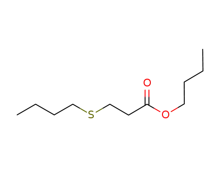 Molecular Structure of 121118-59-0 (butyl 3-(butylthio)propanoate)