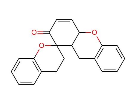 Molecular Structure of 100152-08-7 (9',9'A-dihydro-4'a<i>H</i>-spiro[chroman-2,1'-xanthen]-2'-one)