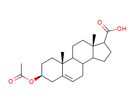 Androst-5-ene-17-carboxylicacid, 3-(acetyloxy)-, (3b)- (9CI)