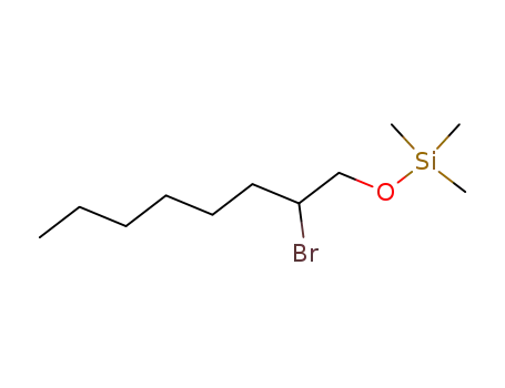 Molecular Structure of 78389-69-2 (Silane, [(2-bromooctyl)oxy]trimethyl-)