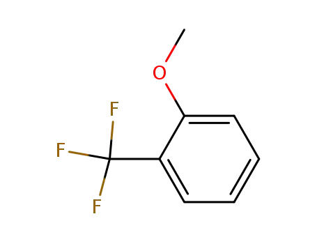 Molecular Structure of 395-48-2 (2-(TRIFLUOROMETHYL)ANISOLE)