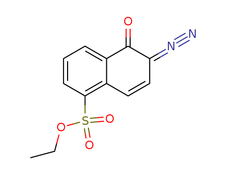 67749-14-8,ethyl 6-diazo-5,6-dihydro-5-oxonaphthalene-1-sulphonate,2-diazonio-5-ethoxysulfonyl-naphthalen-1-olate;5-Aethoxysulfonyl-1-hydroxy-naphthalin-2-diazonium-betain;EINECS 266-997-1;5-ethoxysulfonyl-1-hydroxy-naphthalene-2-diazonium-betaine;6-Diazo-5-oxo-5,6-dihydro-naphthalin-1-sulfonsaeure-aethylester;ETHYL 6-DIAZO-5,6-DIHYDRO-5-OXONAPHTHALENE-1-SULFONATE;Ethyl 6-diazo-5,6-dihydro-5-oxonaphthalene-1-sulphonate;