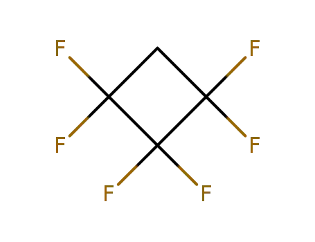 Molecular Structure of 54572-23-5 (Cyclobutane, 1,1,2,2,3,3-hexafluoro-)