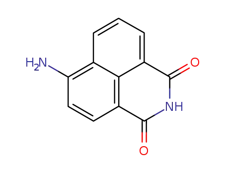 Molecular Structure of 1742-95-6 (4-AMINO-1,8-NAPHTHALIMIDE)