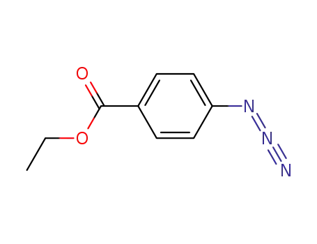 Molecular Structure of 38556-93-3 (4-azido-benzoic acid ethyl ester)