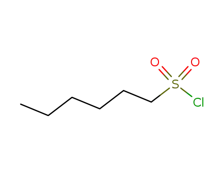 Molecular Structure of 14532-24-2 (1-Hexanesulfonyl chloride)