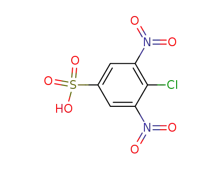 Molecular Structure of 88-91-5 (4-CHLORO-3,5-DINITROBENZENESULFONIC ACID)