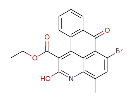 Ethyl 6-bromo-2,7-dihydro-4-methyl-2,7-dioxo-3H-dibenzo[f,ij] isoquinolinecarboxylate, 98%