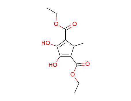 4,5-Dihydroxy-2-methyl-cyclopenta-3,5-diene-1,3-dicarboxylic acid diethyl ester