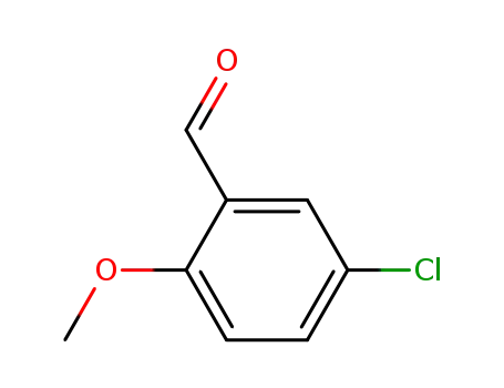 Molecular Structure of 7035-09-8 (5-CHLORO-2-METHOXYBENZALDEHYDE)