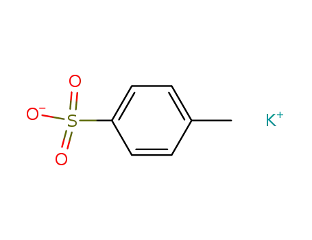 Molecular Structure of 16106-44-8 (potassium toluene-4-sulphonate)