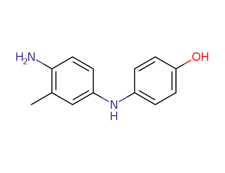 Molecular Structure of 6219-89-2 (4-[(4-amino-m-tolyl)amino]phenol)