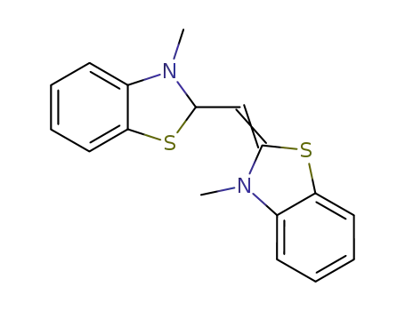 2-<(2,3-Dihydro-3-methylbenzothiazol-2-yliden)methyl>-2,3-dihydro-3-methylbenzothiazol