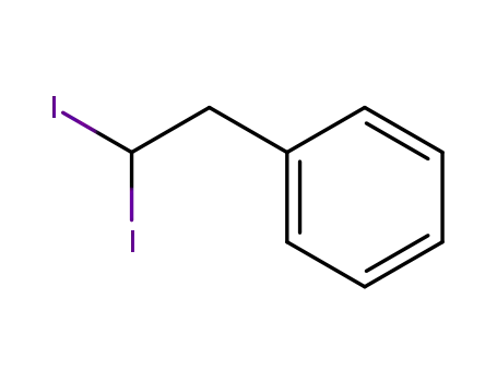 Molecular Structure of 29443-54-7 (Benzene, (2,2-diiodoethyl)-)