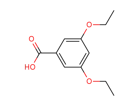 Molecular Structure of 124480-95-1 (3,5-DIETHOXYBENZOIC ACID)