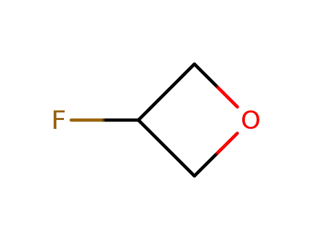 Molecular Structure of 26272-86-6 (3-Fluorooxetane)