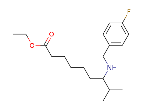 64877-78-7,Ethyl (1)-7-(((4-fluorophenyl)methyl)amino)-8-methylnonan-1-oate,
