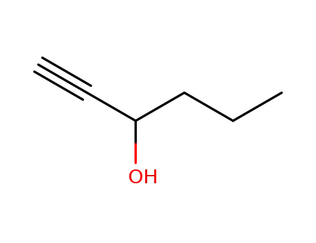 Molecular Structure of 105-31-7 (1-Hexyn-3-ol)