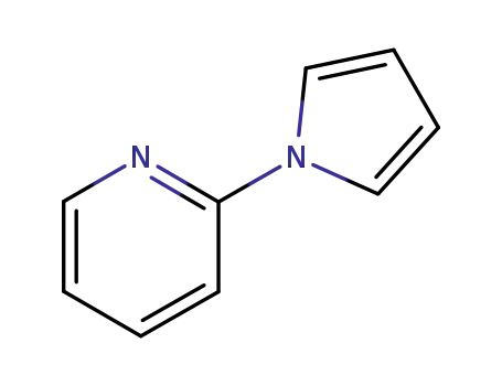 Molecular Structure of 50966-74-0 (2-(1H-Pyrrol-1-yl)pyridine)