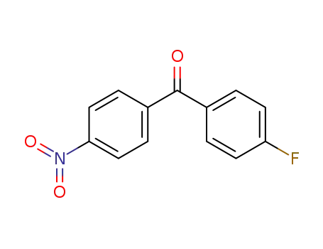 Molecular Structure of 2195-47-3 (4-FLUORO-4'-NITROBENZOPHENONE)