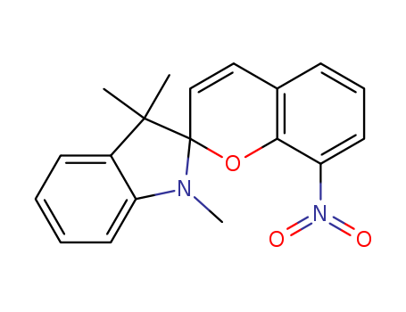 Spiro[2H-1-benzopyran-2,2'-[2H]indole],1',3'-dihydro-1',3',3'-trimethyl-8-nitro-
