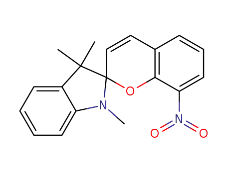 1',3',3'-Trimethyl-8-nitrospiro(2H-1-benzopyran-2,2'-indoline)