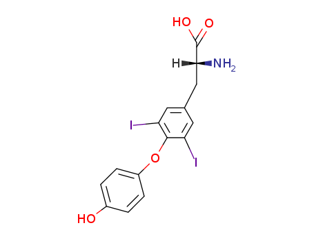 D-Tyrosine,O-(4-hydroxyphenyl)-3,5-diiodo-